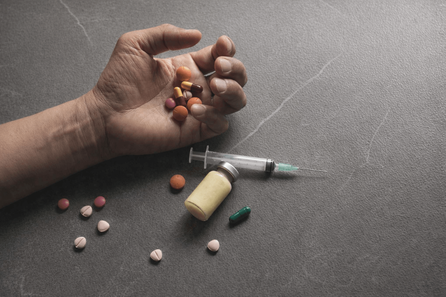 Group sitting together discussing community and mental health support